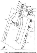 Yamaha parts diagram for 3PT-23411-00-00 - Ref #13