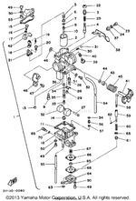 Yamaha parts diagram for 3Y1-14184-00-00 - Ref #11