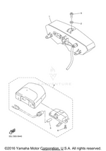 Yamaha parts diagram for 5PW-84745-01-00 - Ref #4