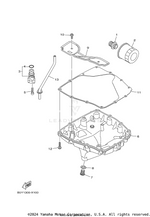 Yamaha parts diagram for 90430-14005-00 - Ref #8