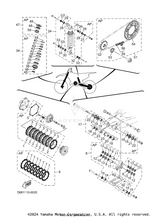 Yamaha parts diagram for 90387-16025-00 - Ref #11