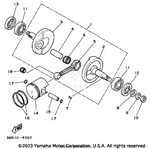 Yamaha parts diagram for 93102-17067-00 - Ref #12