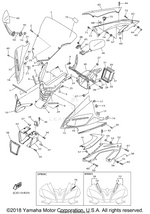 Yamaha parts diagram for 2CX-2832L-70-00 - Ref #19