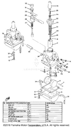 Yamaha parts diagram for 164-14184-00-00 - Ref #11