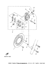 Yamaha parts diagram for 4ES-W0045-20-00 - Ref #11