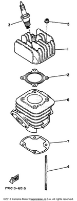 Yamaha parts diagram for BPR-6HS10-00-00 - Ref #3