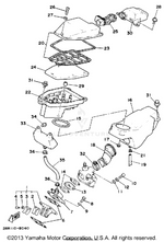 Yamaha parts diagram for 3FD-13556-00-00 - Ref #14