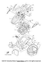 Yamaha parts diagram for F1W-U590D-B1-00 - Ref #44