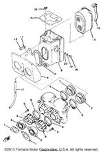 Yamaha parts diagram for 371-14416-00-00 - Ref #10