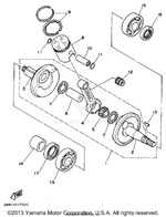Yamaha parts diagram for 93310-418C4-00 - Ref #5