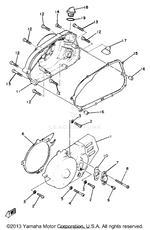 Yamaha parts diagram for 3R0-15451-01-00 - Ref #6
