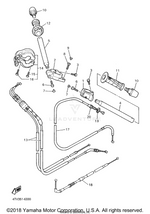 Yamaha parts diagram for 4JH-26335-11-00 - Ref #17