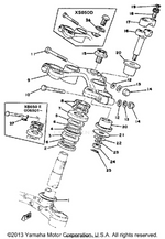 Yamaha parts diagram for 90201-12196-00 - Ref #21