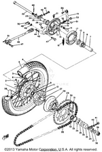 Yamaha parts diagram for 90109-08102-00 - Ref #47
