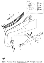 Yamaha parts diagram for 90109-08391-00 - Ref #20
