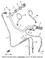 Yamaha parts diagram for 4G3-26339-00-00 - Ref #10