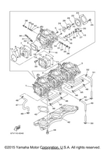 Yamaha parts diagram for 65U-14923-10-00 - Ref #38