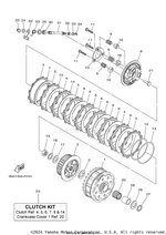 Yamaha parts diagram for B90-W001G-00-00 - Ref #35