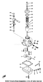 Yamaha parts diagram for 132-14174-00-00 - Ref #33
