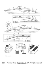 Yamaha parts diagram for F2D-U417F-70-00