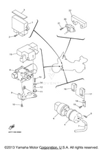 Yamaha parts diagram for 4XY-85830-01-00 - Ref #1