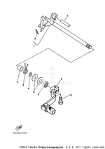 Yamaha parts diagram for 90387-12033-00 - Ref #5