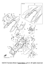 Yamaha parts diagram for 4XV-21688-00-00 - Ref #51