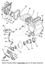 Yamaha parts diagram for 39K-13621-01-00 - Ref #5