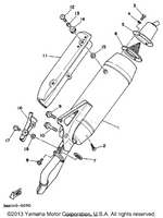 Yamaha parts diagram for 3MX-14728-00-00 - Ref #16