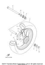 Yamaha parts diagram for 94213-16306-00 - Ref #8