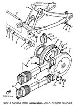 Yamaha parts diagram for 93101-99123-00 - Ref #13