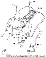 Yamaha parts diagram for 97013-08012-00 - Ref #16