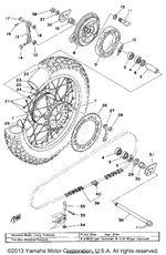 Yamaha parts diagram for 3BH-W253E-00-00 - Ref #9