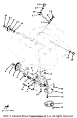 Yamaha parts diagram for 90401-10013-00 - Ref #25