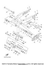 Yamaha parts diagram for 1HX-2135F-10-00 - Ref #45