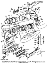 Yamaha parts diagram for 63M-12580-00-00 - Ref #58