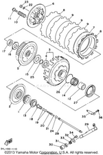 Yamaha parts diagram for 93101-56095-00 - Ref #27