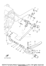 Yamaha parts diagram for 90201-14018-00 - Ref #17