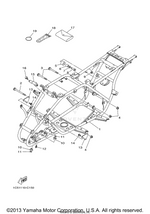 Yamaha parts diagram for 90105-10409-00 - Ref #3