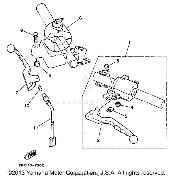 Yamaha parts diagram for 4G3-83922-00-00 - Ref #2