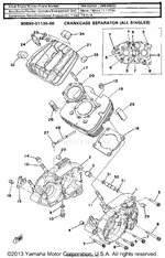 Yamaha parts diagram for 3TN-11351-00-00 - Ref #18