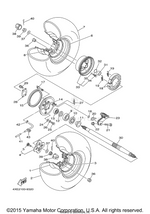 Yamaha parts diagram for 90114-10802-00 - Ref #34