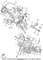 Yamaha parts diagram for 42X-11185-01-00 - Ref #18