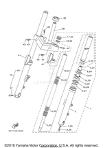 Yamaha parts diagram for 2K8-23158-L0-00 - Ref #7