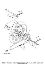 Yamaha parts diagram for 90109-081G2-00 - Ref #14