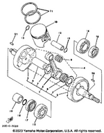Yamaha parts diagram for 93310-422H0-00 - Ref #8