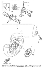 Yamaha parts diagram for 5MF-F5811-00-00 - Ref #4
