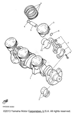 Yamaha parts diagram for 4FM-11603-00-00 - Ref #4
