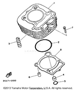 Yamaha parts diagram for 3NU-11351-01-00 - Ref #8