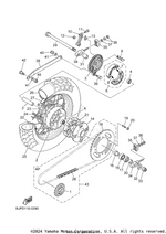 Yamaha parts diagram for 90116-10485-00 - Ref #19